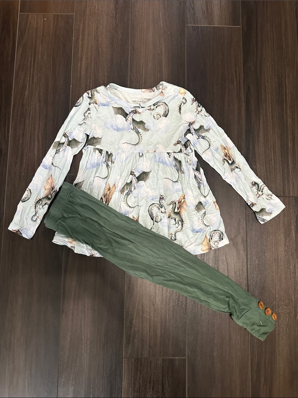 Posh Peanut Percy Peplum Set 5T